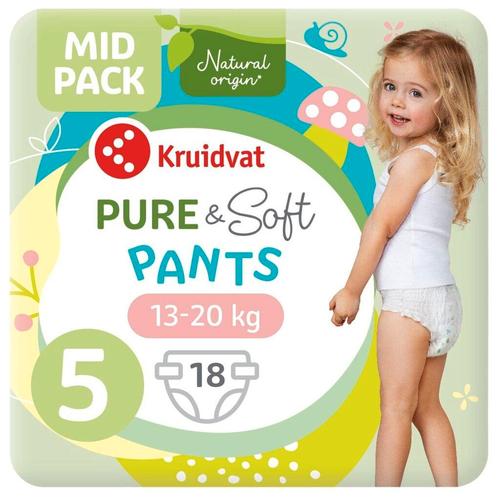 Kruidvat Pure & Soft Maat 5 Junior Luierbroekjes, Kinderen en Baby's, Overige Kinderen en Baby's, Nieuw, Verzenden