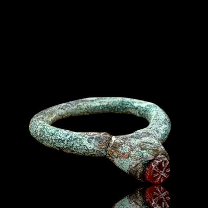 Oud-Romeins Brons Ring (Zonder Minimumprijs), Antiek en Kunst, Antiek | Overige Antiek