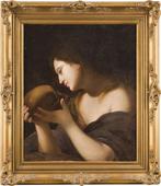 Giuseppe Maria Crespi (1665-1747), Naar - The Penitent Mary, Antiek en Kunst