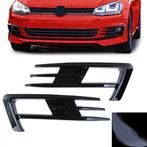 Grill-covers VW Golf VII 12-16, GTI-Look glans zwart, Nieuw, Ophalen of Verzenden