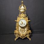 Tafelklok Regency stijl - Verguld brons - Ca. 1890 - Bronzen, Antiek en Kunst, Antiek | Klokken