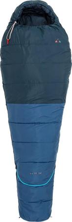 Vaude Kobel Adjust 500 Ii Slaapzak Blauw Regular / Left, Caravans en Kamperen, Slaapzakken, Ophalen of Verzenden, Nieuw