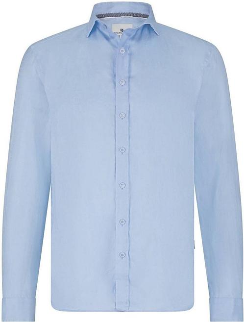 State Of Art Overhemd Linnen Lichtblauw maat M Heren, Kleding | Heren, Overhemden, Nieuw, Verzenden