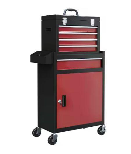 Mobiele Gereedschapswagen 5 Laden – Afsluitbaar, 130 kg, Huis en Inrichting, Keuken | Keukenelementen, Nieuw, Verzenden
