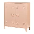 [en.casa] Kantoorkast Oripää metaal 90x80x33 cm lichtbruin m, Huis en Inrichting, Kasten | Dressoirs, Verzenden, Nieuw