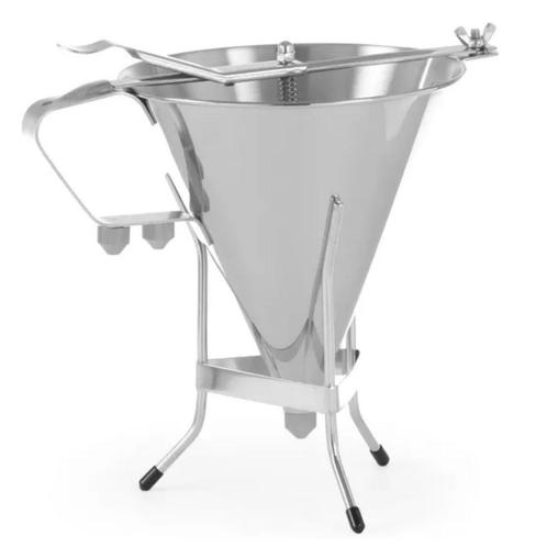 Hendi Suikergiet Trechter RVS 1,5 Liter, Hobby en Vrije tijd, Taarten en Cupcakes maken, Nieuw, Verzenden