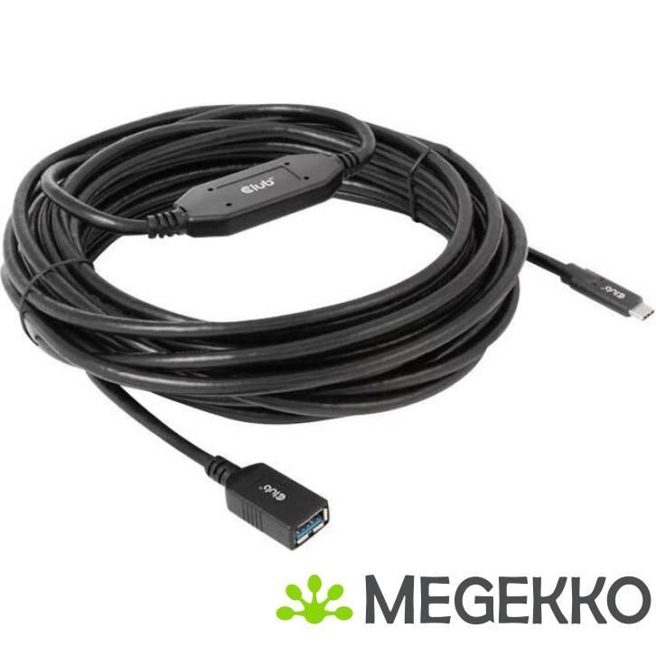 CLUB3D USB Gen1 Type-C to Type-A Active Adapter Cable 5Gbps, Computers en Software, Overige Computers en Software, Nieuw, Verzenden