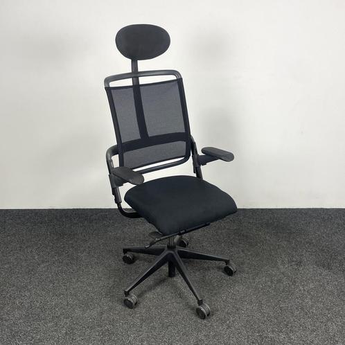 Bureaustoel Grahl Xenium - Mesh Zwart, Huis en Inrichting, Bureaustoelen, Bureaustoel, Zwart, Gebruikt, Ergonomisch, Ophalen of Verzenden