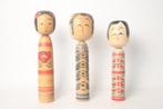 Figuur - Collection of Three Traditional Kokeshi Dolls (3) -, Antiek en Kunst