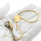 Gouden vestzak horlogeketting (voor aan een zakhorloge) |..., Ophalen of Verzenden, Goud