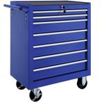Gereedschapswagen met 7 lades - blauw, Verzenden, Nieuw