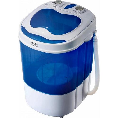 Adler AD 8051 camping mini wasmachine met centrifuge tot 3kg, Caravans en Kamperen, Kampeeraccessoires, Ophalen of Verzenden