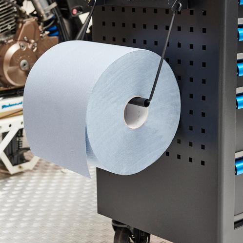 Datona Papierrolhouder + 2 rollen papier - Datona, Doe-het-zelf en Verbouw, Gereedschapskisten, Nieuw, Ophalen of Verzenden