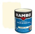 Rambo Pantserbeits Deur & Kozijn Dekkend Ivoorwit 2.25L, Doe-het-zelf en Verbouw, Verzenden, Wit, Nieuw, Beits