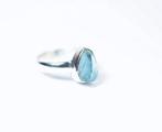 Neonblauwe apatiet Ring / rauw / nieuw- 4.22 g - (1)