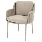 Bernini dining tuinstoel latte 4 Seasons Outdoor, Tuin en Terras, Tuinstoelen, Ophalen of Verzenden, Nieuw