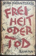 Signed, Nikos Kazantzakis - Freiheit oder Tod (Freedom or, Antiek en Kunst