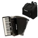 Roland FR-4X-BK V-Accordion pianoklavier zwart met gratis ta, Muziek en Instrumenten, Accordeons, Verzenden, Nieuw