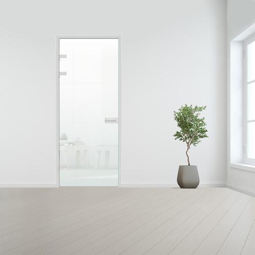 Glazen binnendeur XL voor opdek kozijn aluminium beslag-Link, Doe-het-zelf en Verbouw, Deuren en Horren, Nieuw, Ophalen of Verzenden