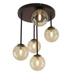 Design plafondlamp groen, Stacy, Huis en Inrichting, Lampen | Plafondlampen, Ophalen of Verzenden, Nieuw, Glas, Design