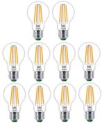 10 stuks Philips LED Peer E27 4W 840lm 2700K Helder Niet-..., Ophalen of Verzenden, Nieuw