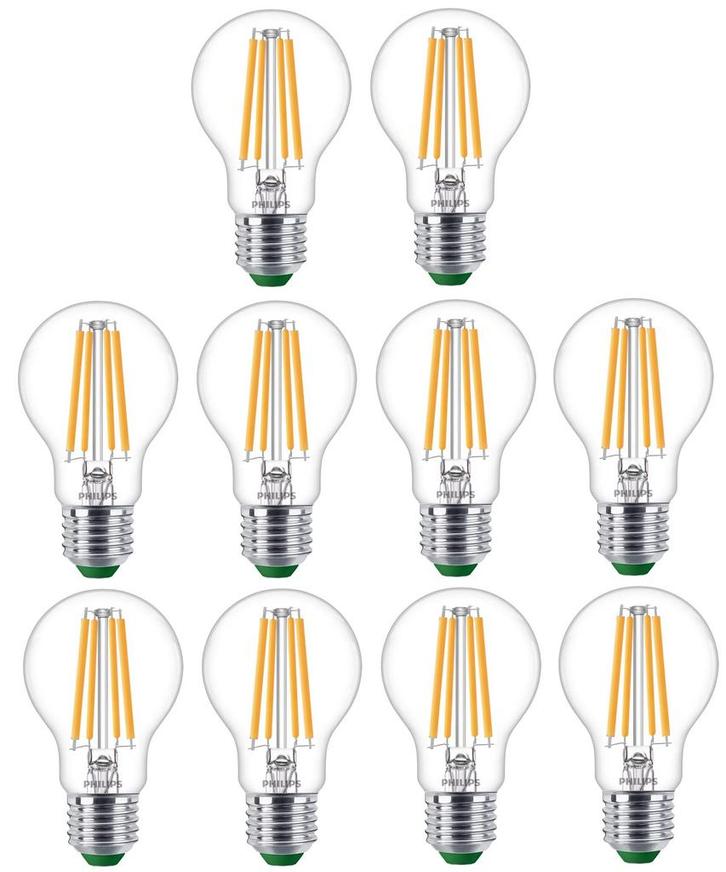 10 stuks Philips LED Peer E27 4W 840lm 2700K Helder Niet-..., Huis en Inrichting, Lampen | Overige, Nieuw, Ophalen of Verzenden