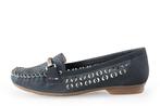 Rieker Loafers in maat 39 Blauw | 10% extra korting, Kleding | Dames, Schoenen, Overige typen, Zo goed als nieuw, Rieker, Verzenden