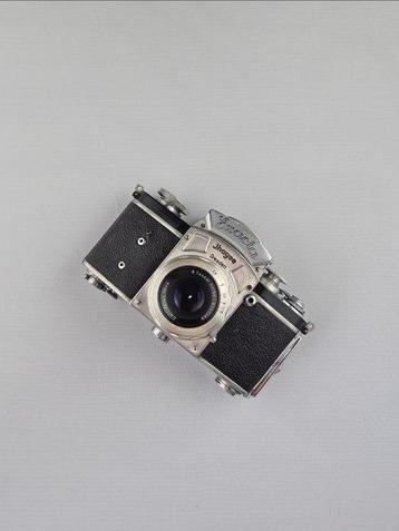 Ihagee Kine Exakta + Carl Zeiss Jena Tessar 2,8/50mm | beschikbaar voor biedingen