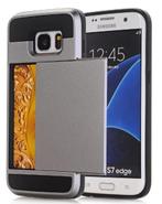 Galaxy S7 Edge Slide Armor Hoesje Met Pashouder, Ophalen of Verzenden, Nieuw
