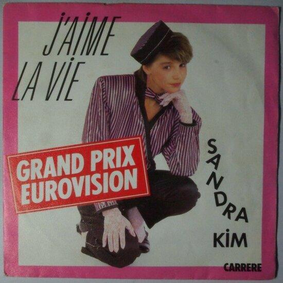 Sandra Kim - Jaime la vie - Single, Cd's en Dvd's, Vinyl Singles, Verzenden