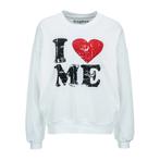 Frogbox • witte sweater I love me • 36, Kleding | Dames, Truien en Vesten, Nieuw, Frogbox, Wit, Maat 36 (S)