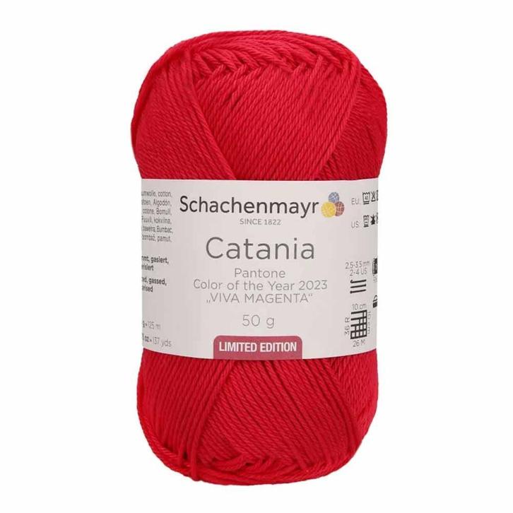 Schachenmayr Catania 50g- 02023, Hobby en Vrije tijd, Breien en Haken, Breien of Haken, Nieuw, Wol of Garen, Ophalen of Verzenden