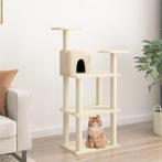 vidaXL Kattenkrabpaal met sisal krabpalen 118,5 cm, Dieren en Toebehoren, Verzenden, Nieuw