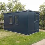 Te koop - kantoor container - 4x2 meter - antraciet!, Zakelijke goederen, Machines en Bouw | Keten en Containers