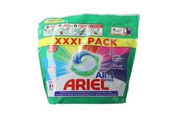 Ariel all-in-1 pods color wasmiddelcapsules (53 stuks) beschikbaar voor biedingen