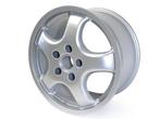 16S01709047 Porsche 17 ”Style Cup 1 Legeringwiel 9.0J ET47, Auto-onderdelen, Banden en Velgen, Verzenden, Nieuw