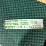 11x Festool Decal Stickerset, Hobby en Vrije tijd, Stickers en Plaatjes, Nieuw, Sticker