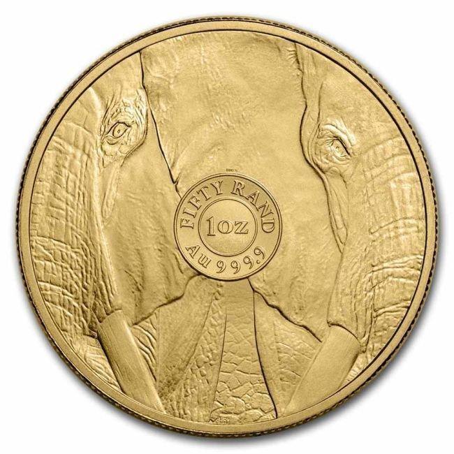 Zuid-Afrika. 50 Rand 2023 1 oz 50 Rand South Africa Big Five, Postzegels en Munten, Edelmetalen en Baren