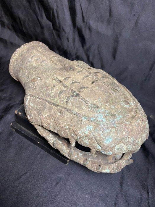 Slangenkop van Benin - Yoruba - Benin (Zonder Minimumprijs), Antiek en Kunst, Kunst | Niet-Westerse kunst
