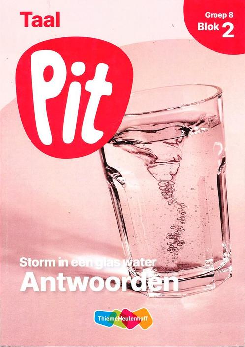 Pit Antwoorden Taal blok 2 groep 8, Boeken, Schoolboeken, Nieuw, Verzenden
