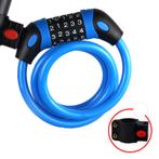 hbs SLOT-H5-03-BL - Kettingslot met 5-cijferige code - 120, Fietsen en Brommers, Fietsaccessoires | Overige Fietsaccessoires, Ophalen of Verzenden