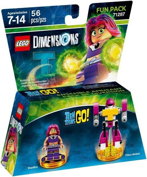 LEGO Dimensions 71287 Fun Pack (Starfire + Titan Robot) (Nie, Kinderen en Baby's, Speelgoed | Duplo en Lego, Zo goed als nieuw