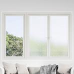 vidaXL Zelfklevende Raamfolie Mat gestreept 90 x 1000 cm PVC, Huis en Inrichting, Stoffering | Gordijnen en Lamellen, Verzenden