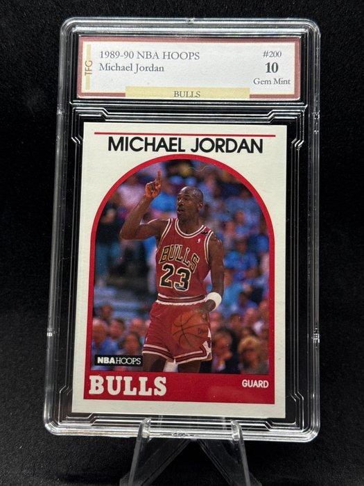 1989/90 Hoops NBA Hoops Michael Jordan #200 Graded card -, Verzamelen, Stickers
