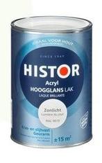 Histor Perfect Finish hoogglans acryl lak Katoen RAL 9001 -, Verzenden, Nieuw