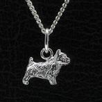 Zilveren Norwich terrier ketting hanger - klein, Nieuw, Verzenden