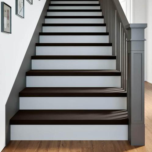 vidaXL Traptreden 2 st 90x30x2 cm massief eikenhout, Doe-het-zelf en Verbouw, Ladders en Trappen, Nieuw, Verzenden