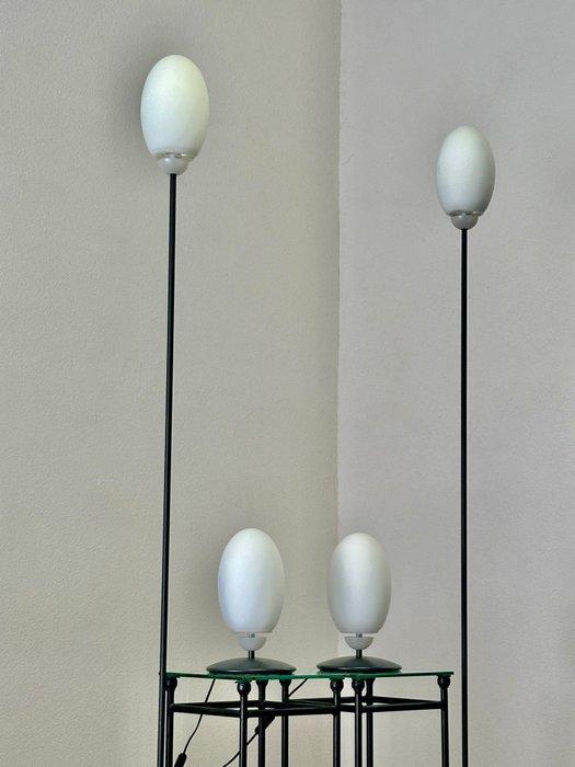 Flos - Achille Castiglioni - Lamp (4) - Brera - Opaline glas, Antiek en Kunst, Antiek | Lampen