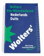 Wolters sterwoordenboek ned. duits 9789001813031, Zo goed als nieuw