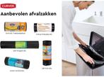 Curver Decobin Prullenbak - 65L - Rechthoekig - Zilver, Verzenden, Zo goed als nieuw